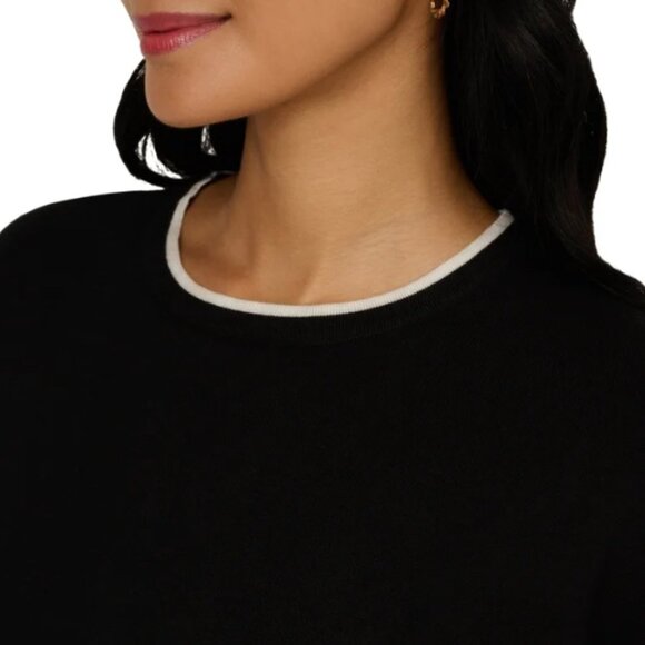 NWT Adrianna Papell Women's Lightweight Sweater Set, Black - Picture 4 of 6